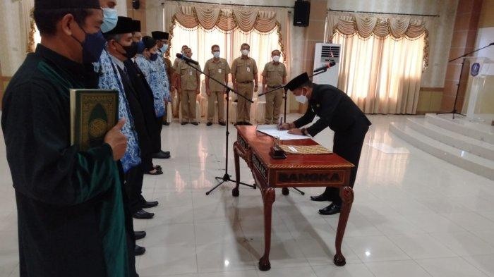 Rahmad Gunawan Kembali Pimpin Dinas Dukcapil Bangka