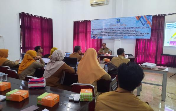 MAGANG KERJA PENGELOLAAN WEBSITE BAGI PERANGKAT DAERAH DI LINGKUNGAN PEMKAB BANGKA