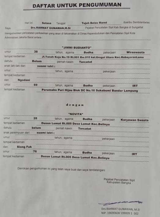 JIMMI BUDIANTO DENGAN NOVITA