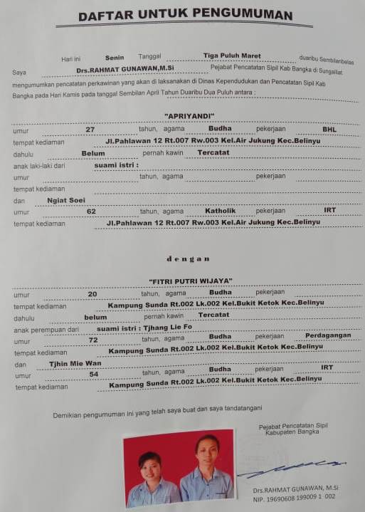 APRIYANDI DENGAN FITRI PUTRI WIJAYA