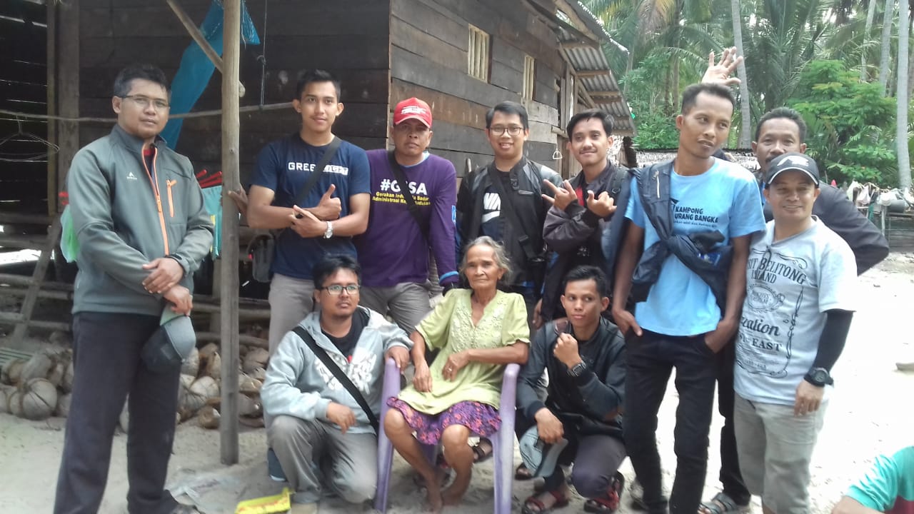 Tim Dukcapil Kab. Bangka Melakukan Pendataan Suku Lom Bersama Komunitas Kampung Urang Bangka