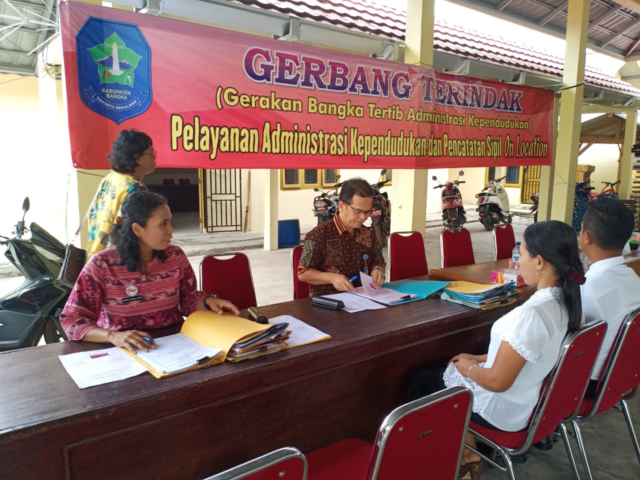 Pencatatan Perkawinan dan Pengesahan Anak Di Desa Deniang