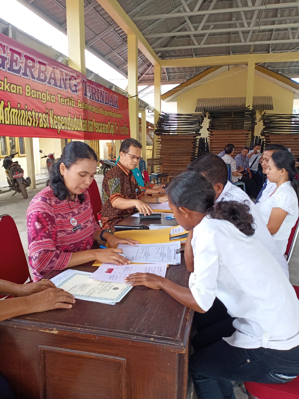 Pencatatan Perkawinan dan Pengesahan Anak Di Desa Deniang