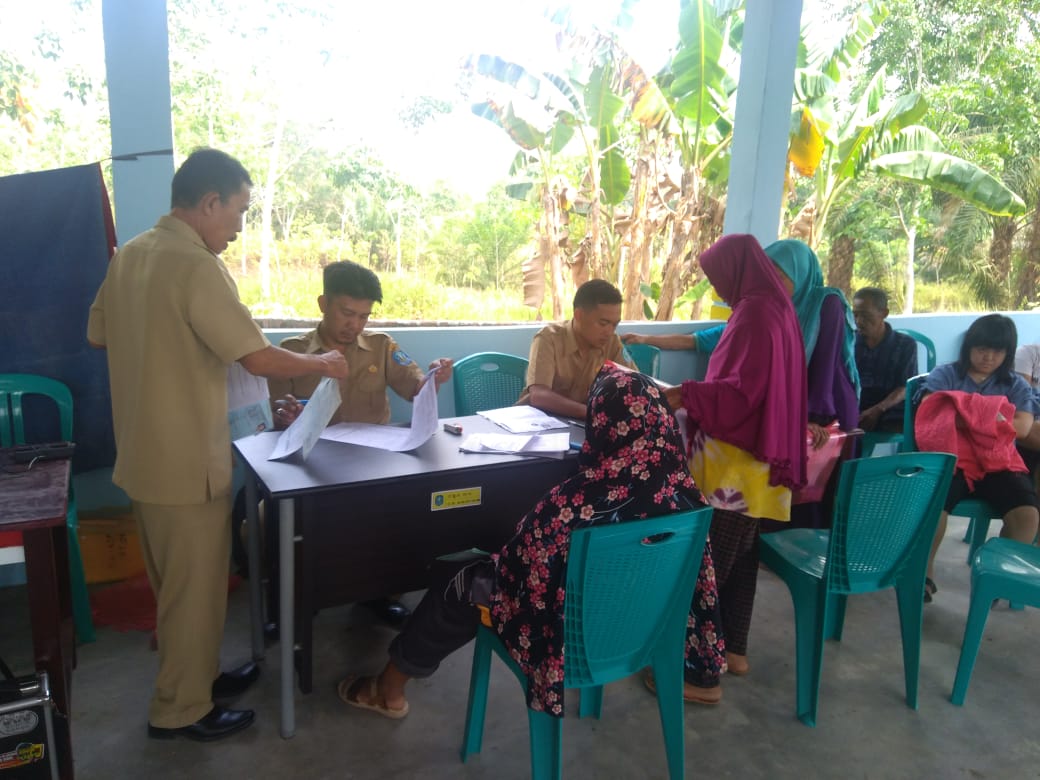 Gerakan Bangka Tertib Administrasi Kependudukan Warga Bukit Layang