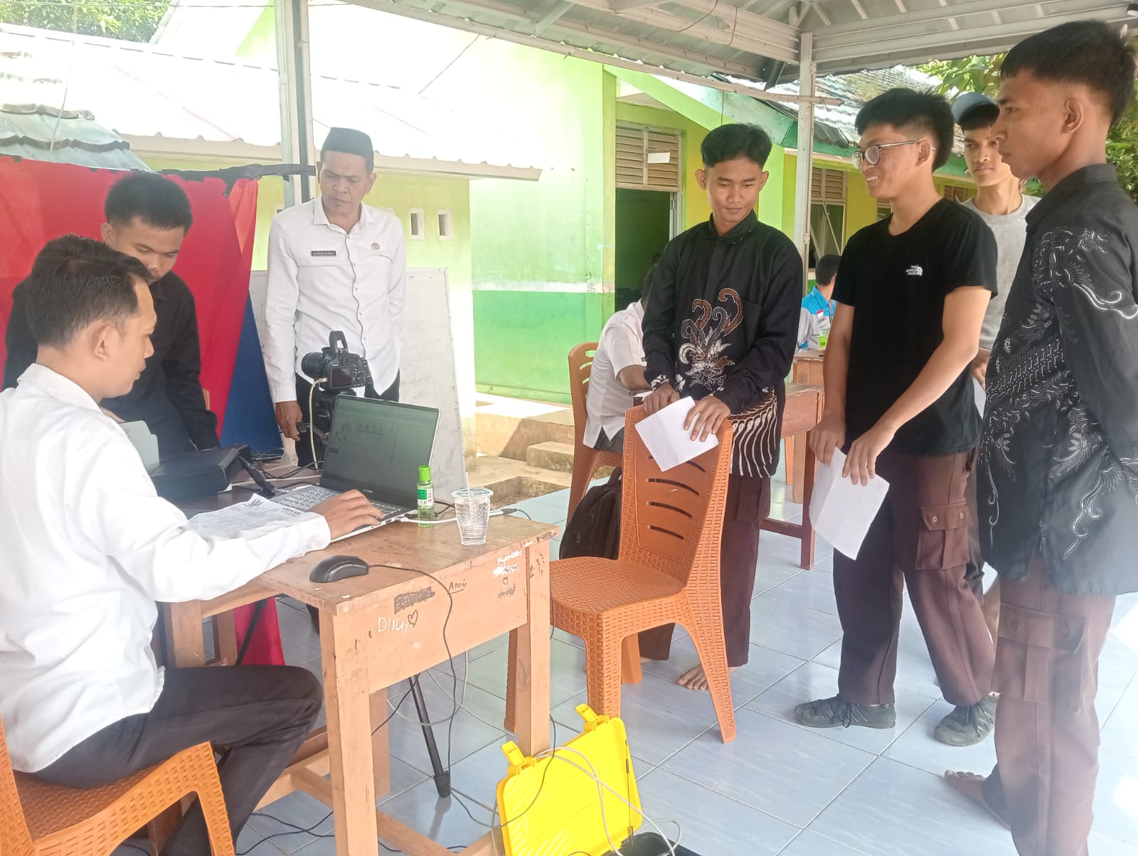 PELAYANAN PEREKAMAN KTP ELEKTRONIK DI MAN 2 BANGKA FILIAL