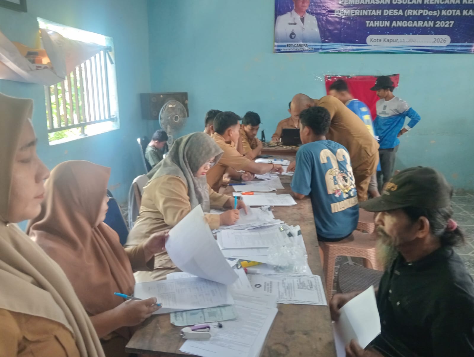 Dekatkan Pelayanan, Dukcapil Bangka Gelar Layanan 'Jemput Bola' Dokumen Kependudukan di Desa Kota Kapur