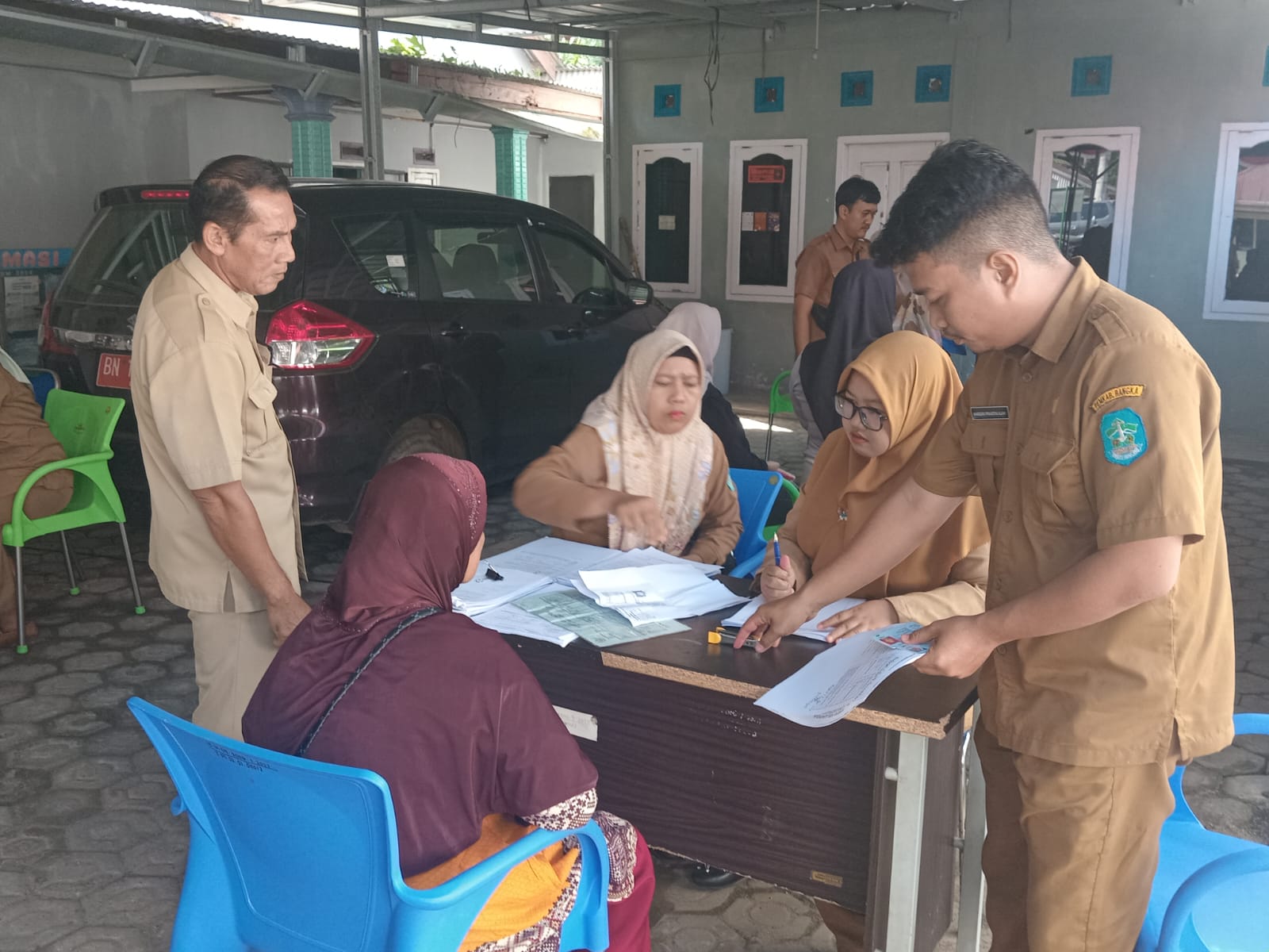 PELAYANAN ADMINDUK DI DESA KOTAWARINGIN