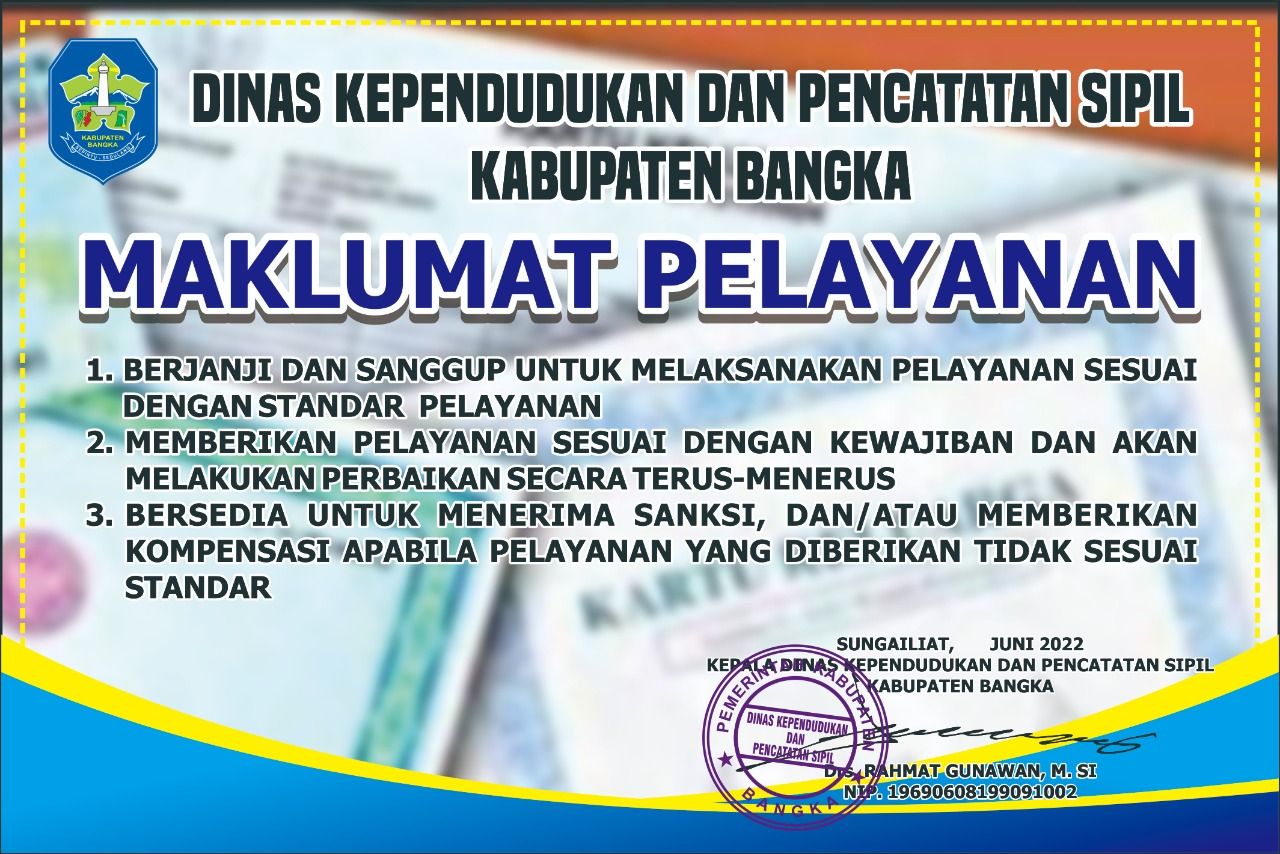 Foto Maklumat Pelayanan